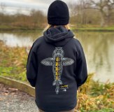 6. Vass KIDS JUNIOR Carp Rising Hoody BLACK EDITION Back Sophie Carp Catcher