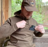 Vass Culture Hoody front pouch pocket for phone keys when fishing