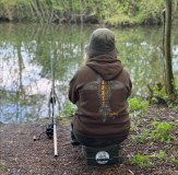 Vass Kids Junior Carp Rising Fishing Hoodie for Angling Outdoor Activities SW 2