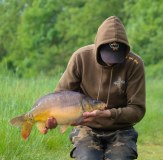 Vass Carp Rising Fishing Hoodie Brushed Cotton Cap Vincent France