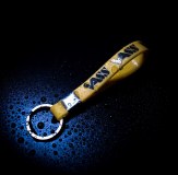 Vass Keyring Loop Yellow 3