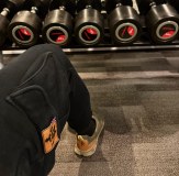 Vass Culture Black Cargo fishing Jogger in the Gym