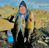 Vass Tex 3300 breathable fishing wader Neoprene Stocking Foot Gary Pye Sea Fishing