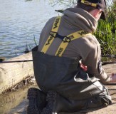 Vass Junior Waders and Brushed Cotton Cap Fishing Angling Outdoor Wear BJ10042