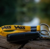 Vass Keyring Loop Yellow 6