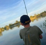 Vass Kids Carp Rising Tee Shirt and Cotton Fishing Cap Carp Angler2
