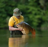 Vass Waders and Bucket Hat Fishing Carp Angling 0606