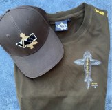 Vass Carp Rising Tee Shirt and Brushed Cotton Cap Fishing Outdoors Casualwear