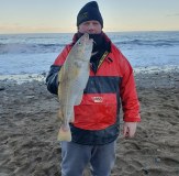 Team Vass 175 Winter Smock red Black sea fishing