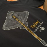 Vass RAY Rising Fishing Hoody Back print photo