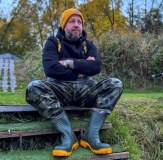 Vass Camo Waders Fishing and Beanie Hat for Angling