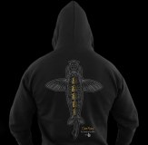 Vass Carp Rising Fishing Hoody Black Edition BLack background copy