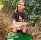 Vass Kids Fishing T Shirt inc Vass printed strap Junior Anglers 2007 2
