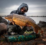 Team Vass 350 Winter Lined Waterproof Jacket Edition 2 Grey Black Carp Fishing 1711 2