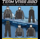 Team Vass 220 Series Grey Black range illustration