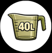 40 Litre Capacity