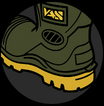 Heel Kicker on Boot