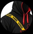 Right Shoulder Vass Printed Strap