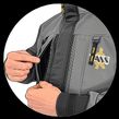 Vertical Zipped Pocket