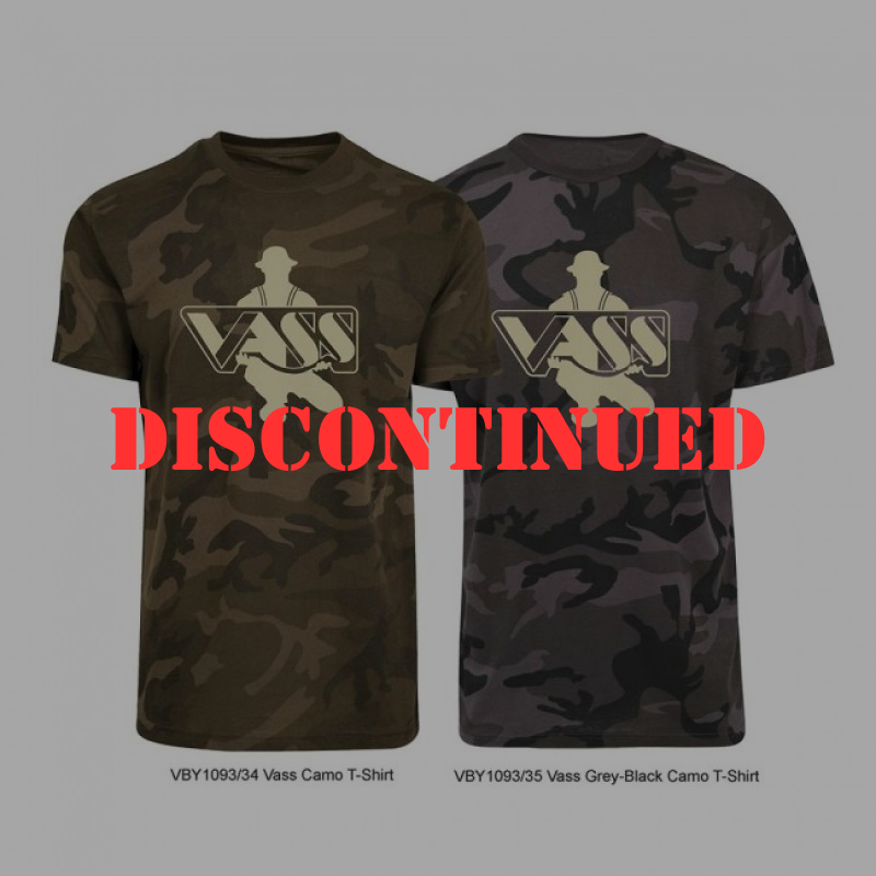 Vass Classic Printed Camouflage T-Shirt - Edition 2