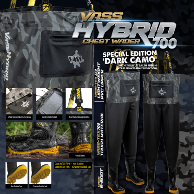 Vass-Tex Team 700 Series Chest Wader - Non Studded - Mail Order - Foto 8