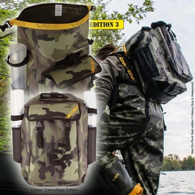 Vass Dry Fishing Ruck Sack - Edition 3 – Camouflage
