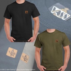 Vass Fishing T-Shirt - Suede badge Edition
