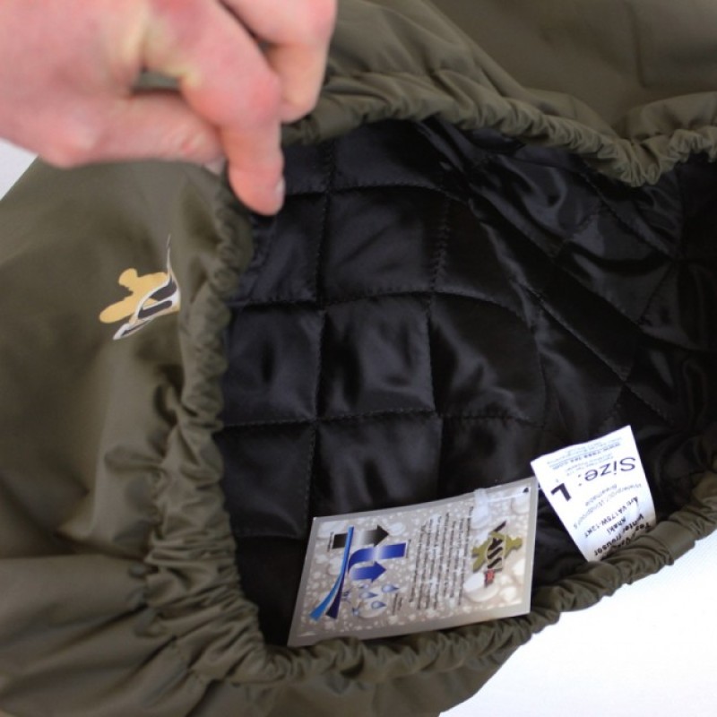 Team Vass 175 Winter Lined Waterproof Trouser Khaki