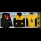 Team Vass 350 Winter Lined Waterproof Jacket - Black/Yellow