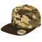 Vass SnapBack Fishing Cap – Camo with Black Peak