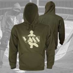Vass Classic Printed Khaki Edition Fishing Hoodie