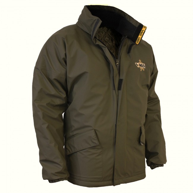 Team Vass 175 Winter Lined Waterproof Jacket - Khaki