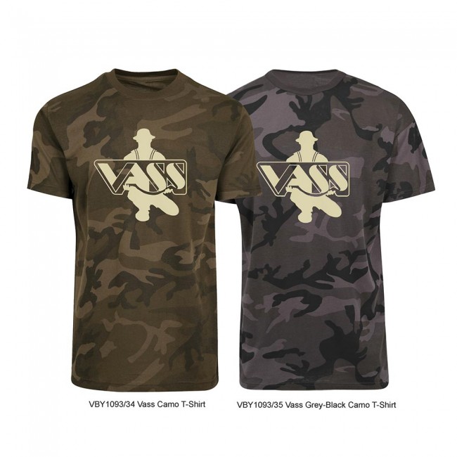 Vass Classic Printed Camouflage T-Shirt - Edition 2